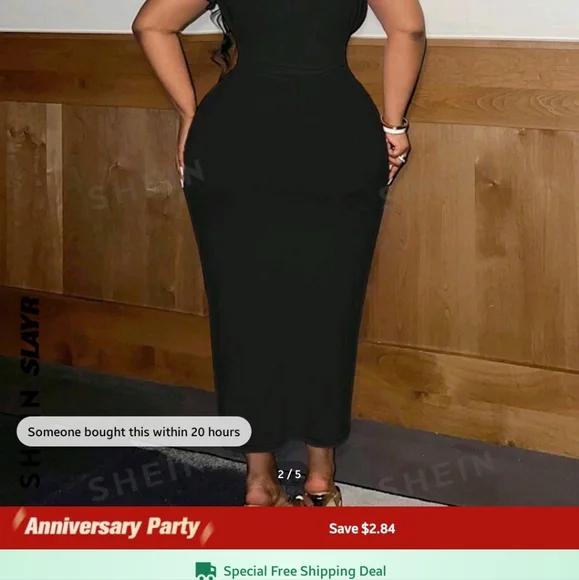 Bodycon Plus Size Womens Dress Sz 2x - Picture 2 of 2